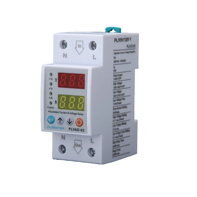 63A समायोज्य व्होल्टेज वर्तमान संरक्षक